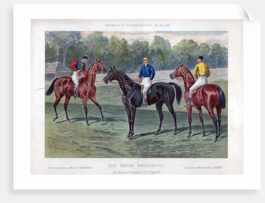 The Derby Favourites by John Sturgess