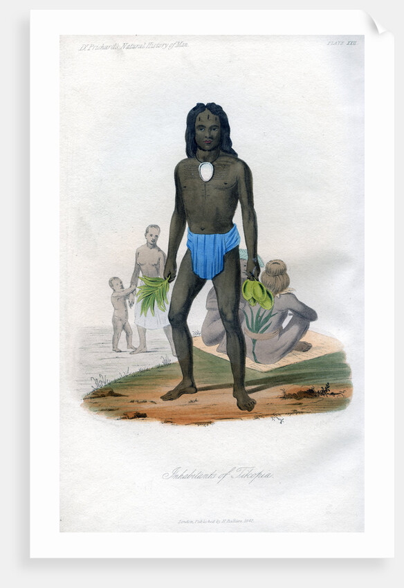 Inhabitants of Tikopia by Anonymous