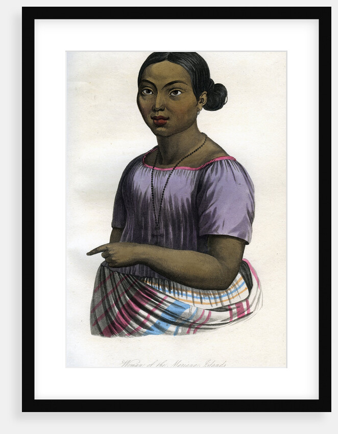 Woman of the Mariana Islands by Anonymous