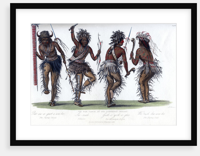 The War Dance, by the Ojibbeway Indians by Harris