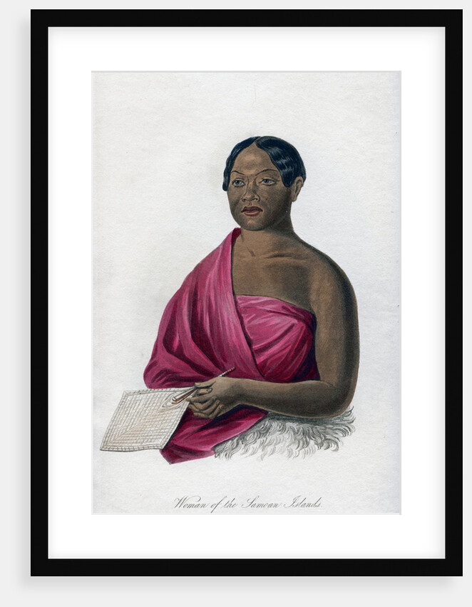 Woman from the Samoan Islands by Anonymous