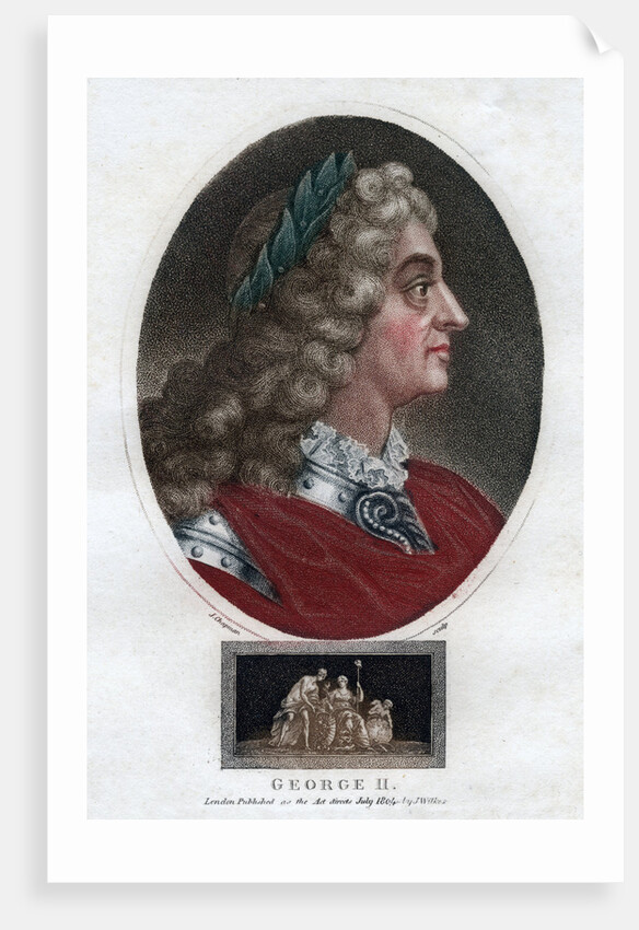 George II of Great Britain by J Chapman