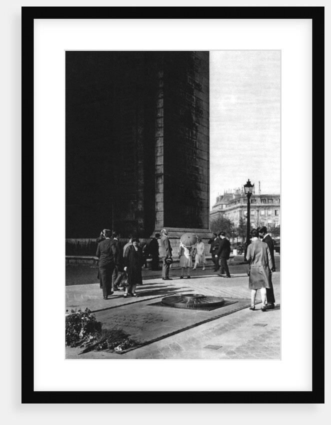 Tomb of the Unknown Soldier, Paris by Ernest Flammarion