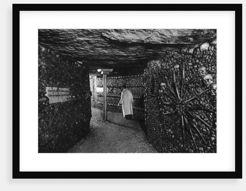 The Catacombs, Paris by Ernest Flammarion