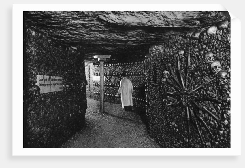 The Catacombs, Paris by Ernest Flammarion