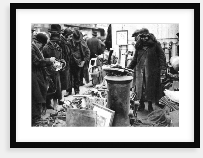 Old Iron Fair on the Boulevard Richard Lenoir, Paris by Ernest Flammarion