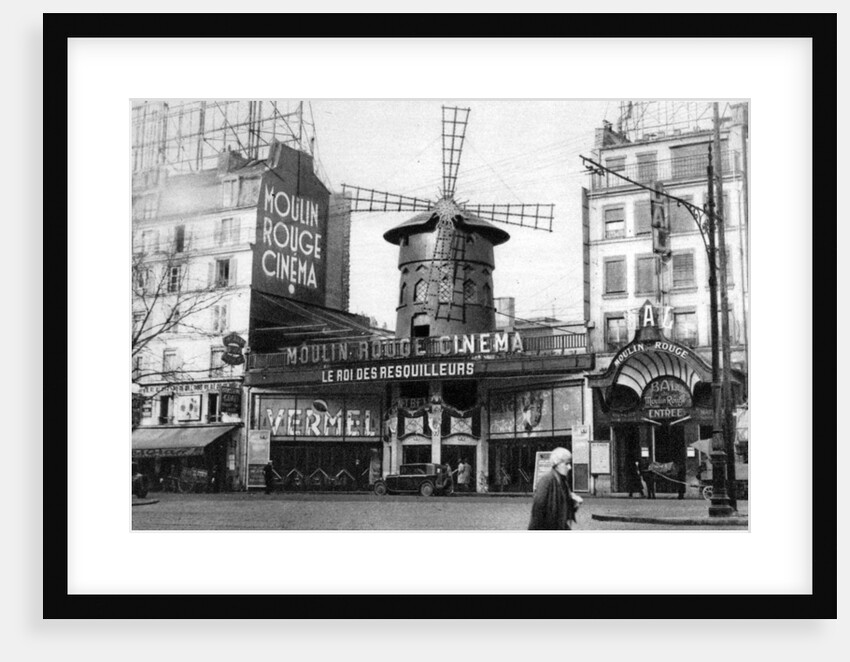 The Moulin Rouge, Paris by Ernest Flammarion