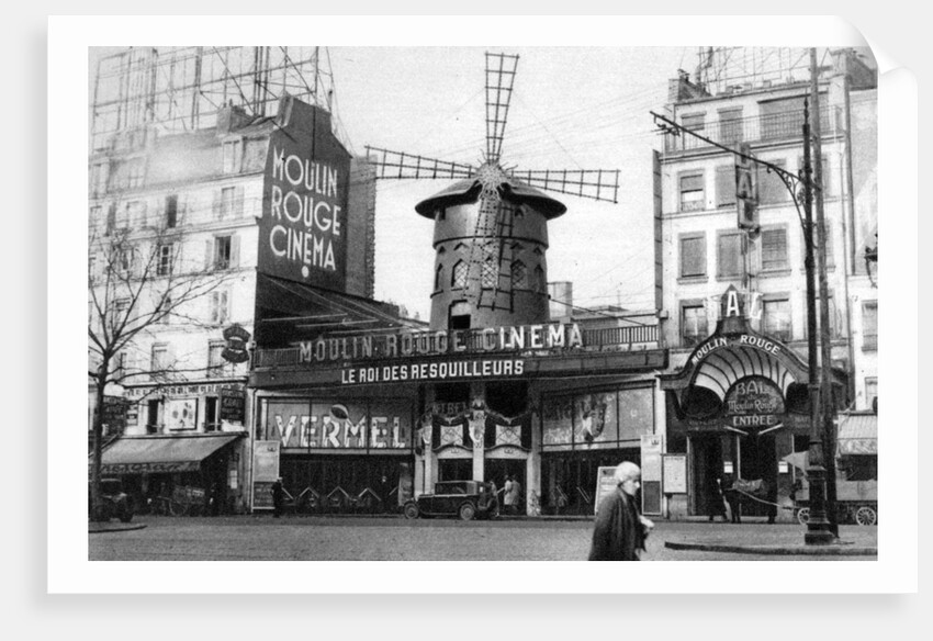 The Moulin Rouge, Paris by Ernest Flammarion