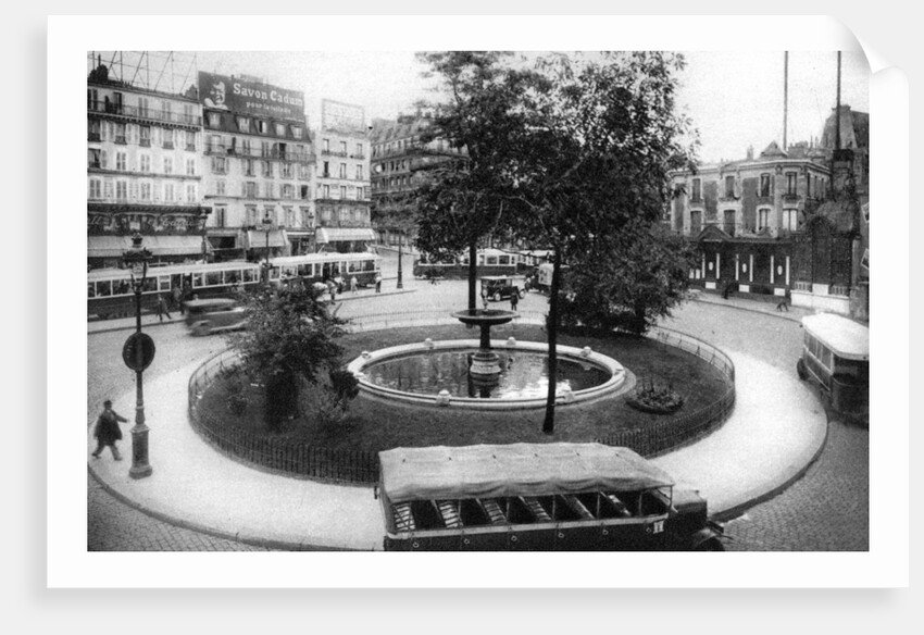The Place Pigalle, Paris by Ernest Flammarion