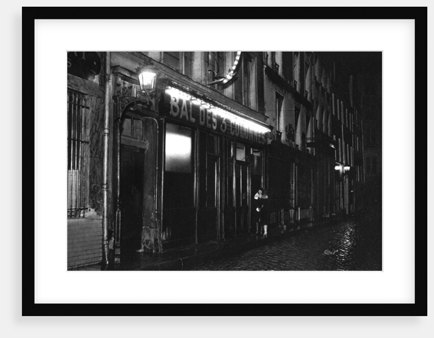 Entrance of a bal-musette, Rue de Lappe, Paris by Ernest Flammarion