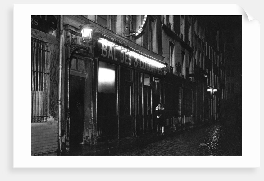 Entrance of a bal-musette, Rue de Lappe, Paris by Ernest Flammarion