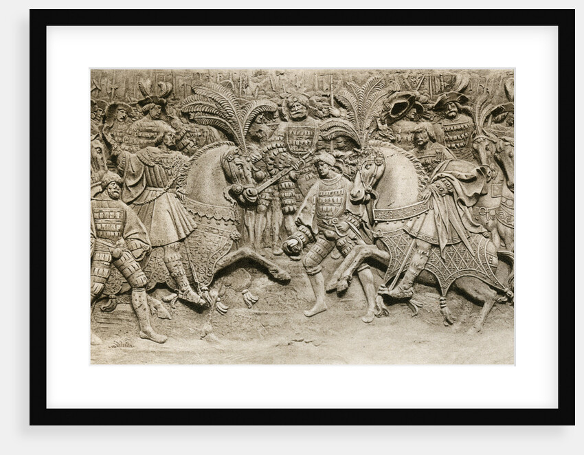 Meeting of Henry VIII and Francis I, at The Field of Cloth of Gold by Anonymous