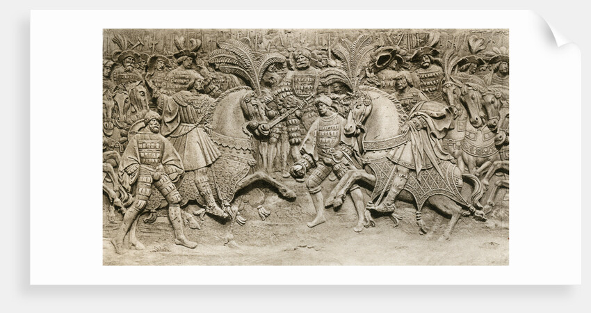 Meeting of Henry VIII and Francis I, at The Field of Cloth of Gold by Anonymous