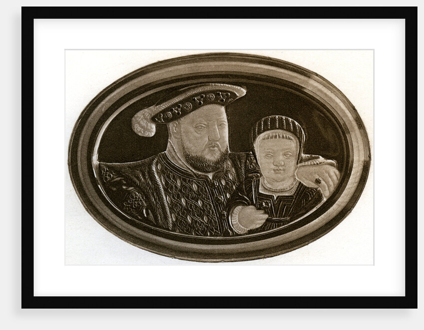 Henry VIII and Prince Edward by Anonymous
