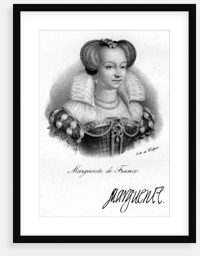 Marguerite of France by Delpech