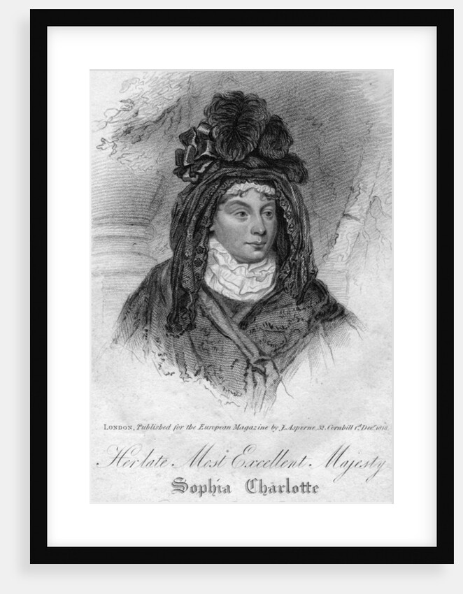 Queen Charlotte, queen consort of George III of the United Kingdom by Anonymous