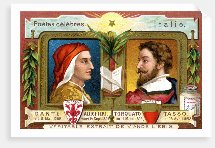 Dante Allighieri and Torquato Tasso by Anonymous