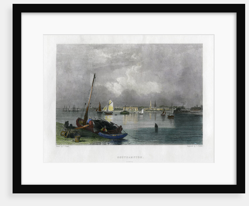 Southampton, Hampshire by E Finden