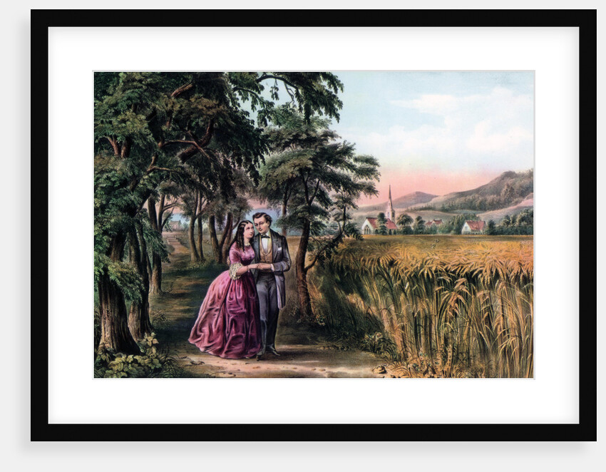 The Season of Love, Youth by Currier and Ives