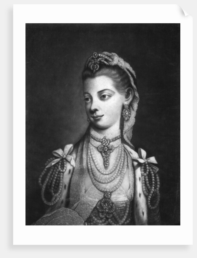 Charlotte, Queen Consort of King George III of Great Britain by Thomas Frye