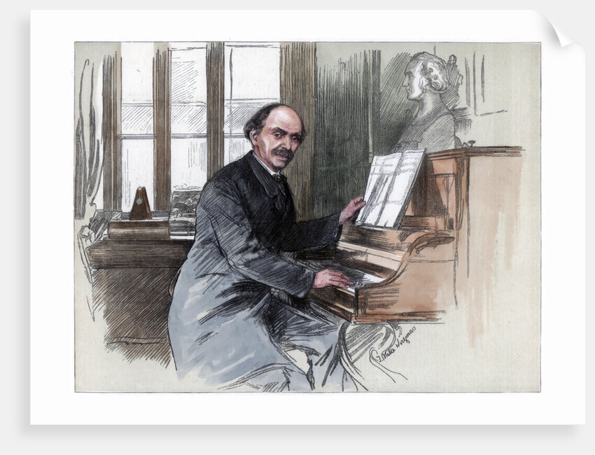 Sir Julius Benedict, musical composer and conductor by Anonymous