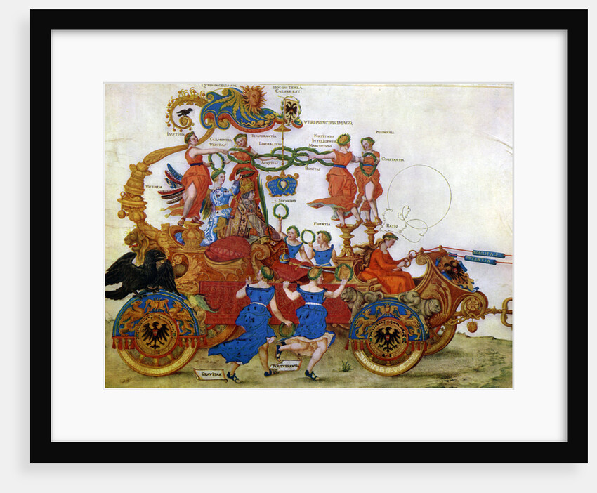 Triumphal Car of the Emperor Maximilian I by Albrecht Dürer