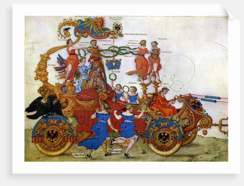 Triumphal Car of the Emperor Maximilian I by Albrecht Dürer