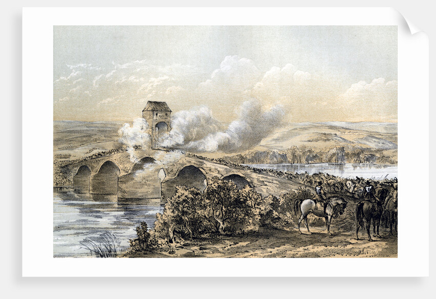 'The Battle of Bothwell Bridge', 1679 (19th century) by Robertson