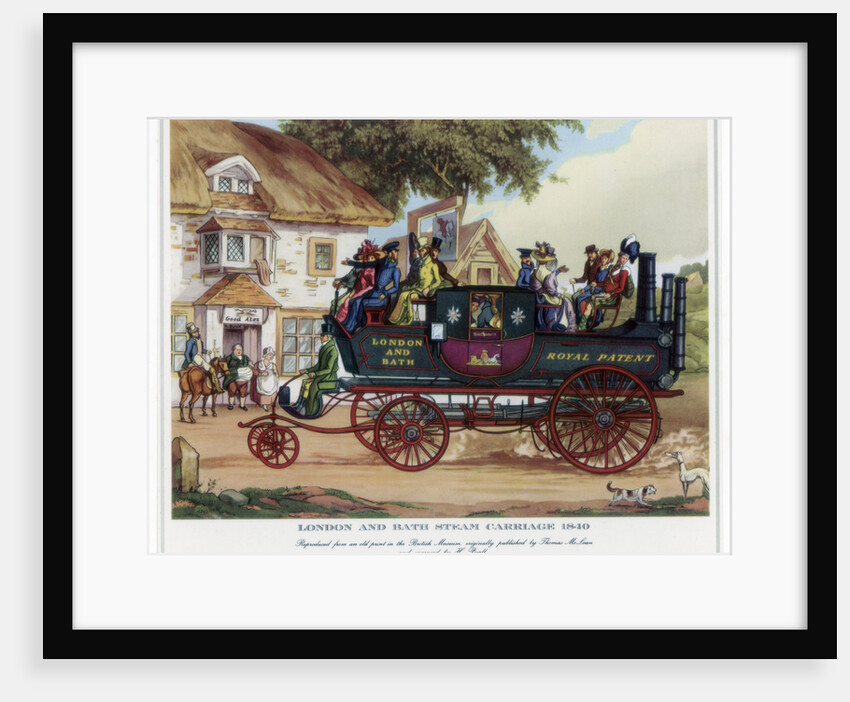London and Bath Steam Carriage by Henry Pyall