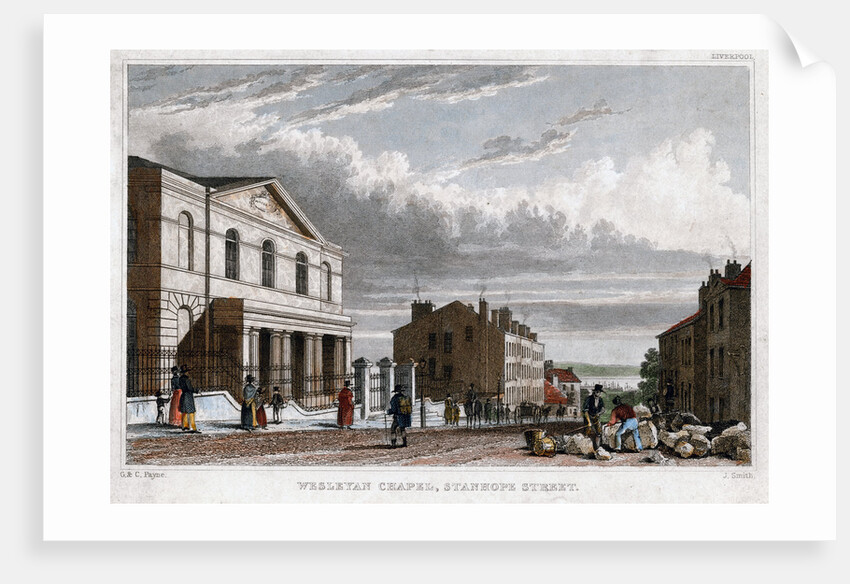 Wesleyan Chapel, Stanhope Street, London by J Smith