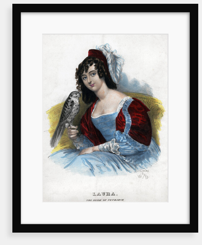 Laura, the bride of Petrarch by Anonymous