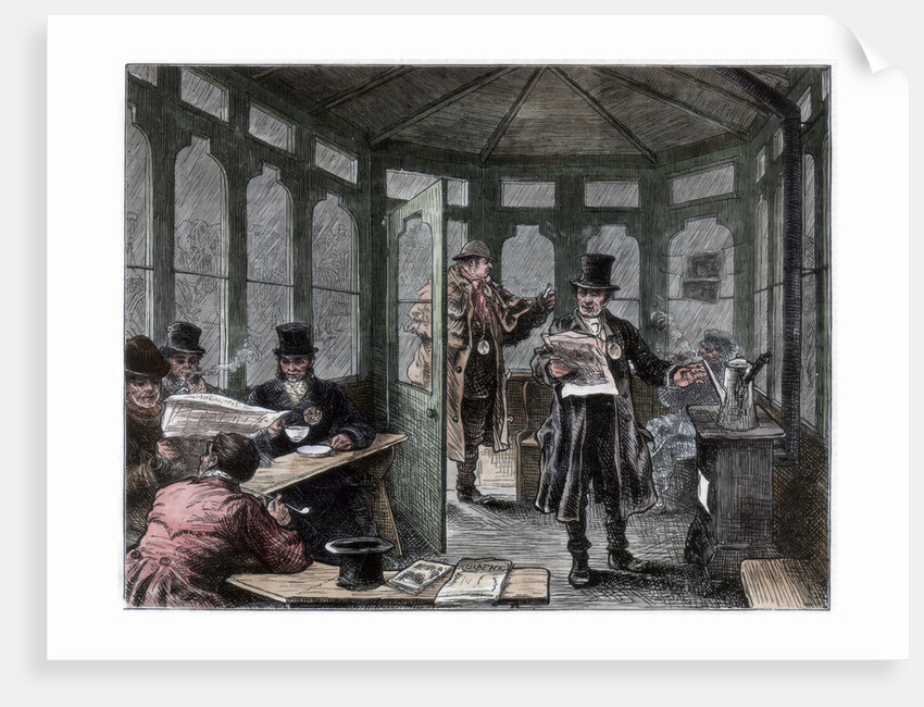 Newley erected shelter and refreshment house for cabmen by Anonymous