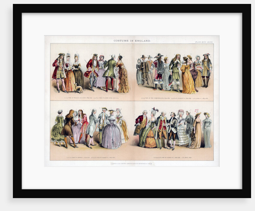 Costume in England by Anonymous