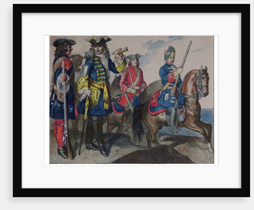 French military dress by Anonymous