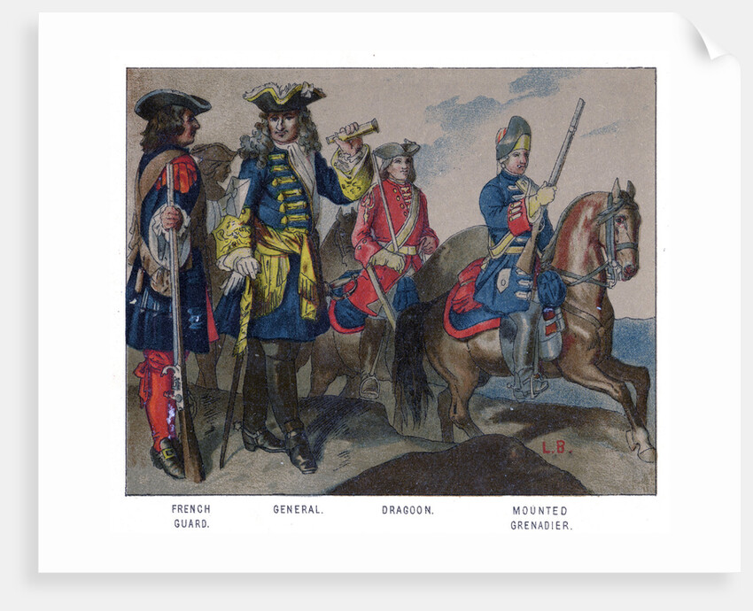 French military dress by Anonymous