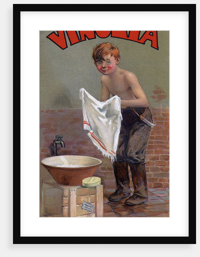 Advert for Vinolia soap by Anonymous