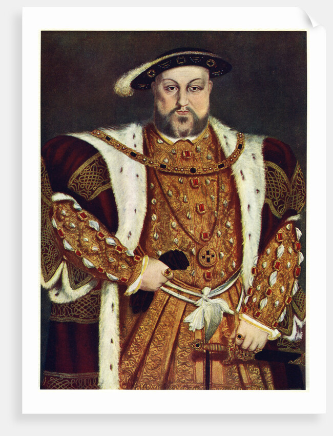 Henry VIII by Hans Holbein The Younger