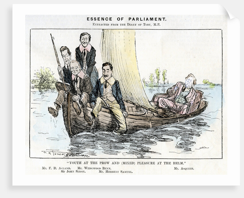 Youth at the Prow and (Mixed) Pleasure at the Helm by Anonymous