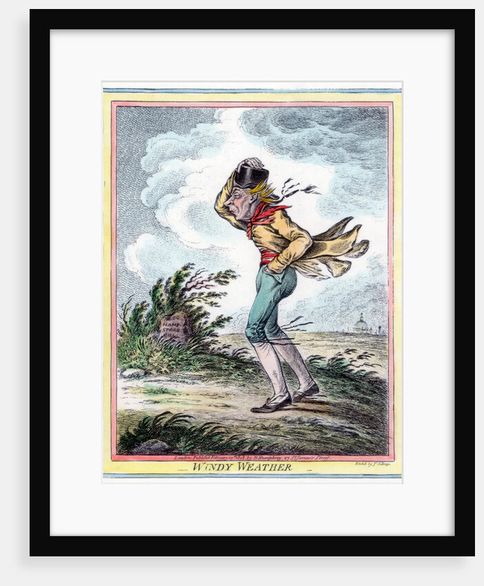 Windy Weather by James Gillray