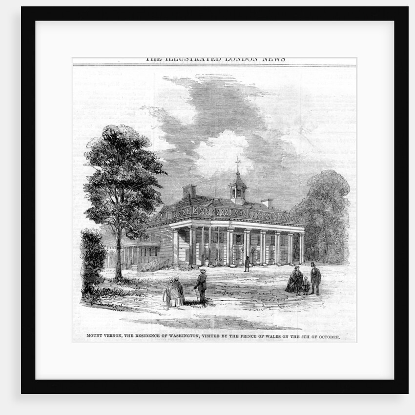 Mount Vernon, the Residence of Washington by Anonymous
