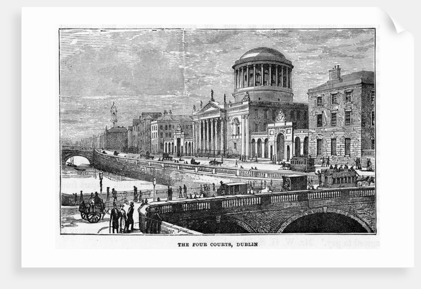 The Four Courts, Dublin by Anonymous