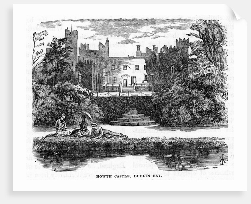 Howth Castle, Dublin Bay by Anonymous