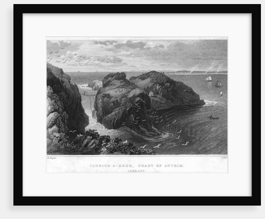 Carrick-A-Rede, Coast of Antrim, Ireland by Anonymous