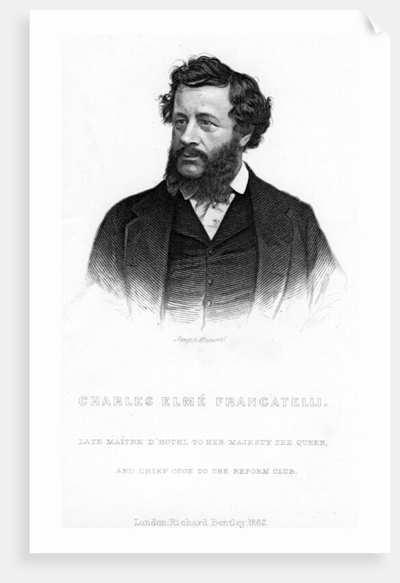 Charles Elme Francatelli by Anonymous