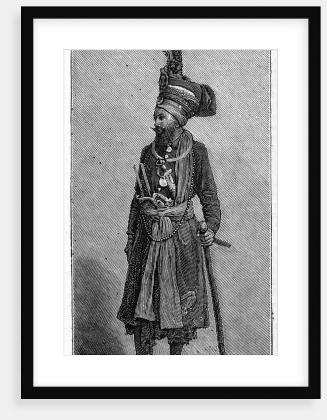 Sikh chief by Anonymous