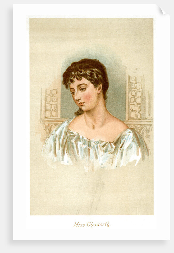 Miss Chaworth by Anonymous