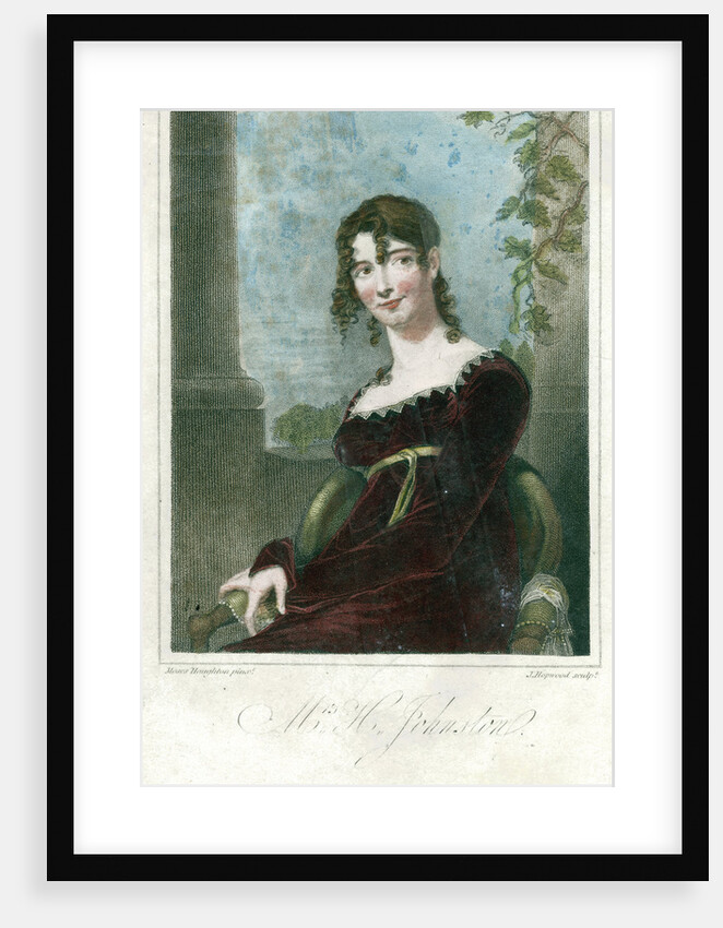 Mrs H Johnston by Moses Haughton