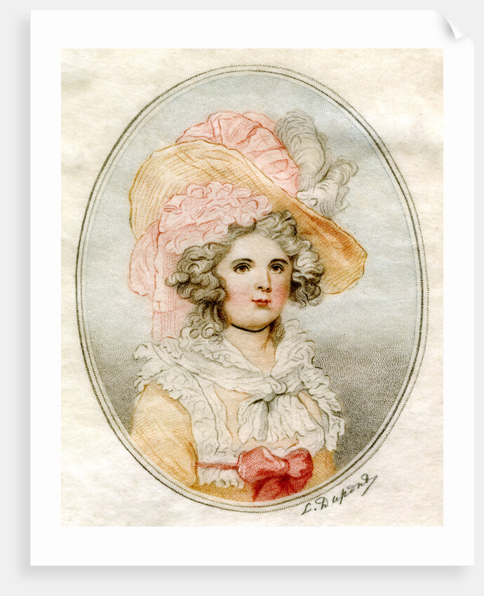 Portrait of a woman by Louis Dupont