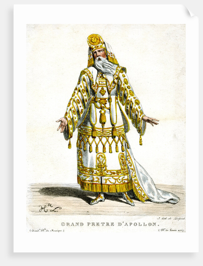 High Priest of Apollo by Delpech