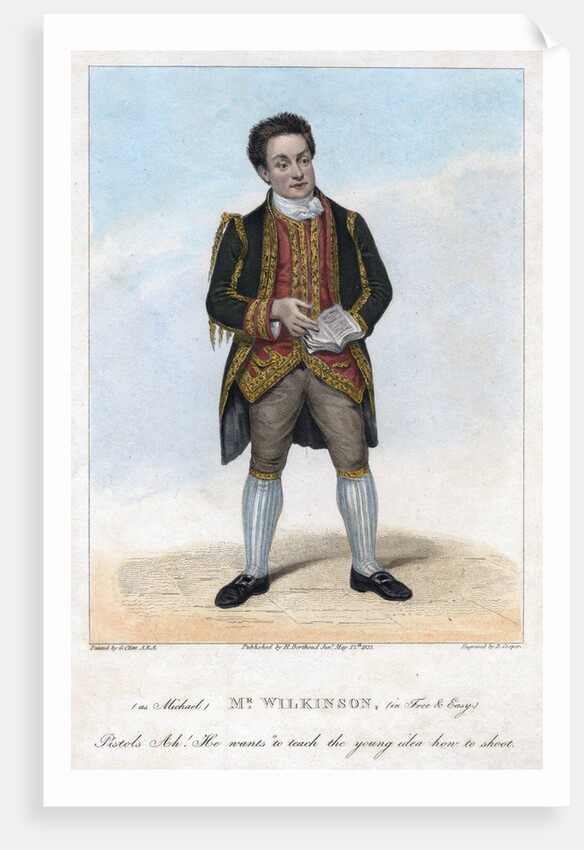Mr Wilkinson as Michael in Free and Easy by R Cooper